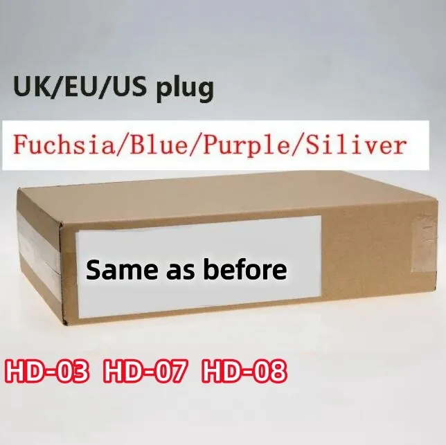 Haartrockner der 3. Generation ohne Ventilator H03 07 08 Professionelle Salonwerkzeuge Föhn Hitze Super Speed US/UK/EU-Stecker