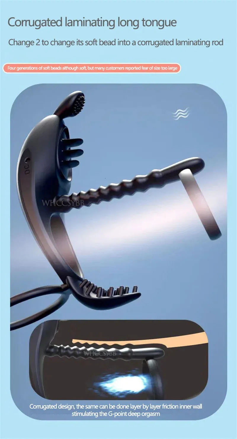 Vibrators Vibrating Penis Ring Couple Vibrator Clit... From Tubi07, $9.88