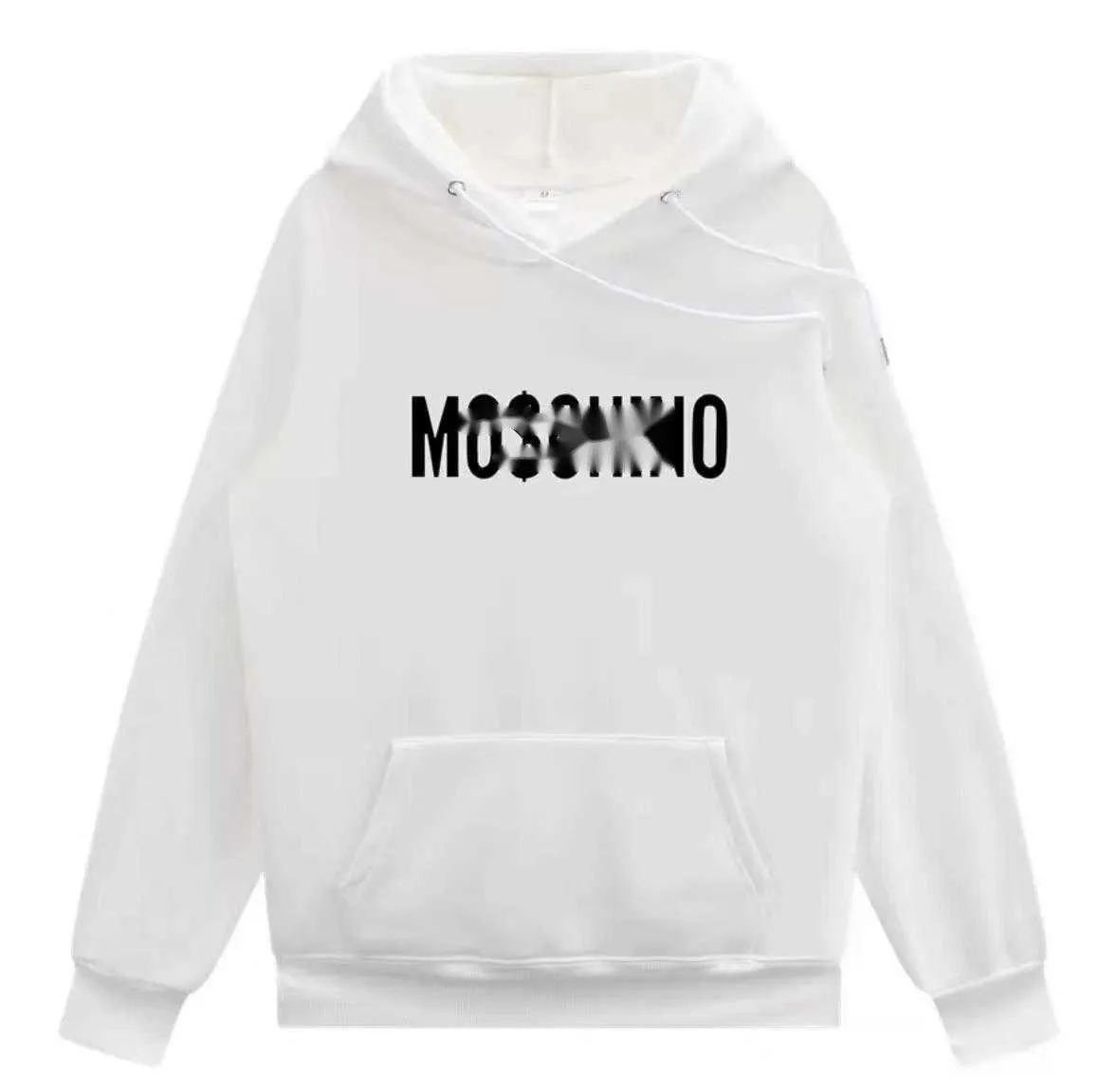 【関税込み】Moschino ホワイト プリント フーディ DHgate.com:Moschino Hoodies Moschino Sweatshirts Moschino