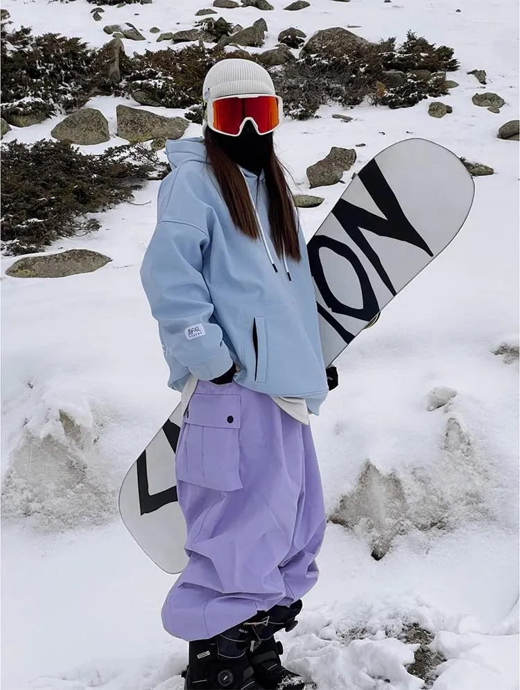 Womens Windproof Waterproof Warm Violet Snow Ski Trousers Womens For Outdoor  Skiing And Snowboarding From Fourforme, $42.05