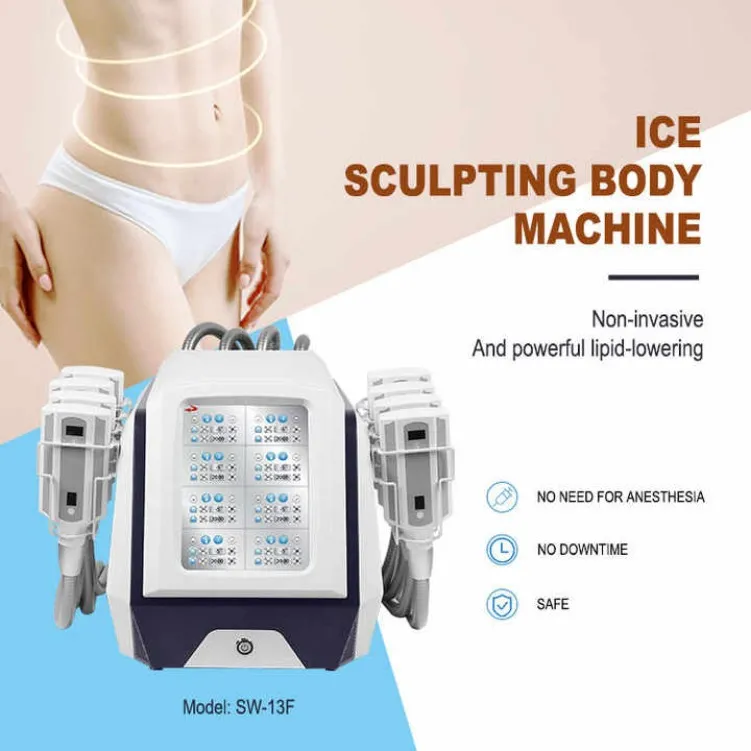 Slimming Machine Portable Cryolipolysis Fat Freezing Shaping Machine Loss Weight Cryotherapy Cryo Freeze Commercial Use