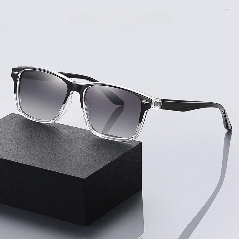 Óculos de sol 2024 moda homens mulheres retro polarizado ultra leve tr90 condução óculos de sol anti-reflexo tons masculino oculos uv400
