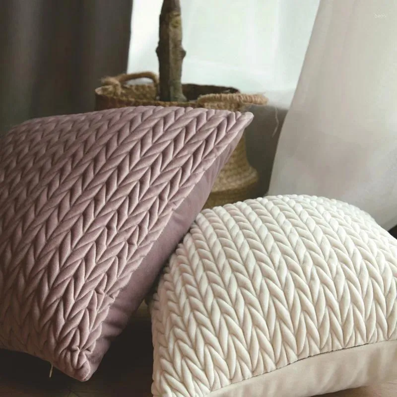 Nordic Pillow Covers Nearby 45x45 Size For Living Room, Christmas Sofa