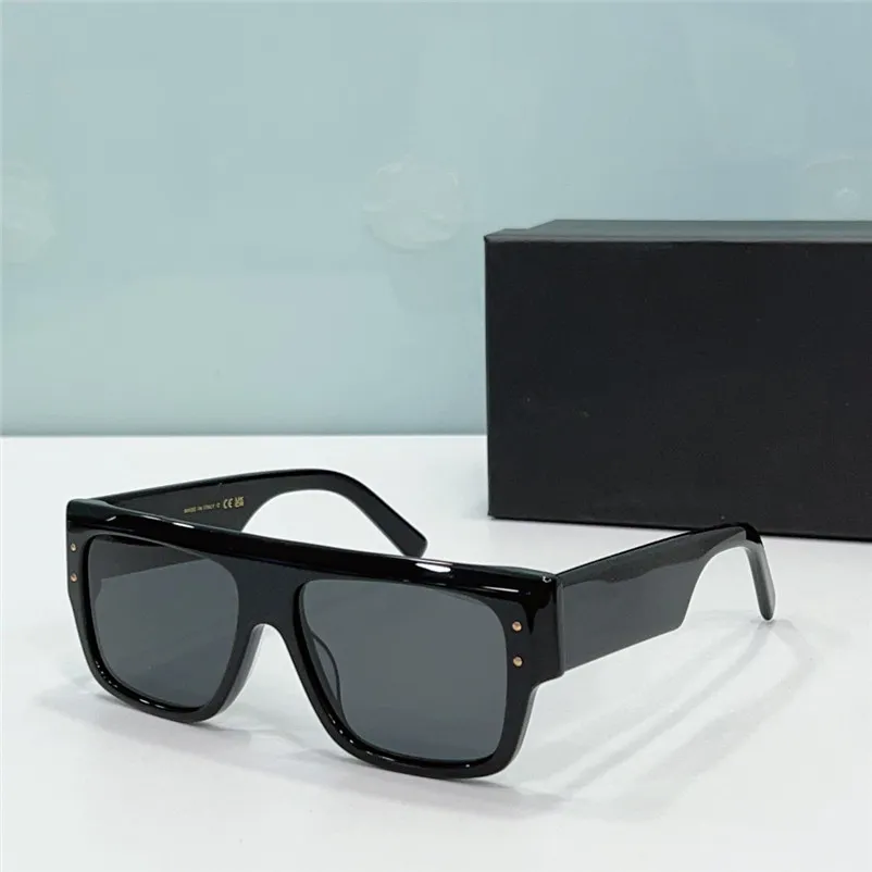 Nya modedesign män och kvinnor solglasögon 4459 kvadratformad stor plankram enkel och populär stil utomhus UV400 -skyddsglasögon