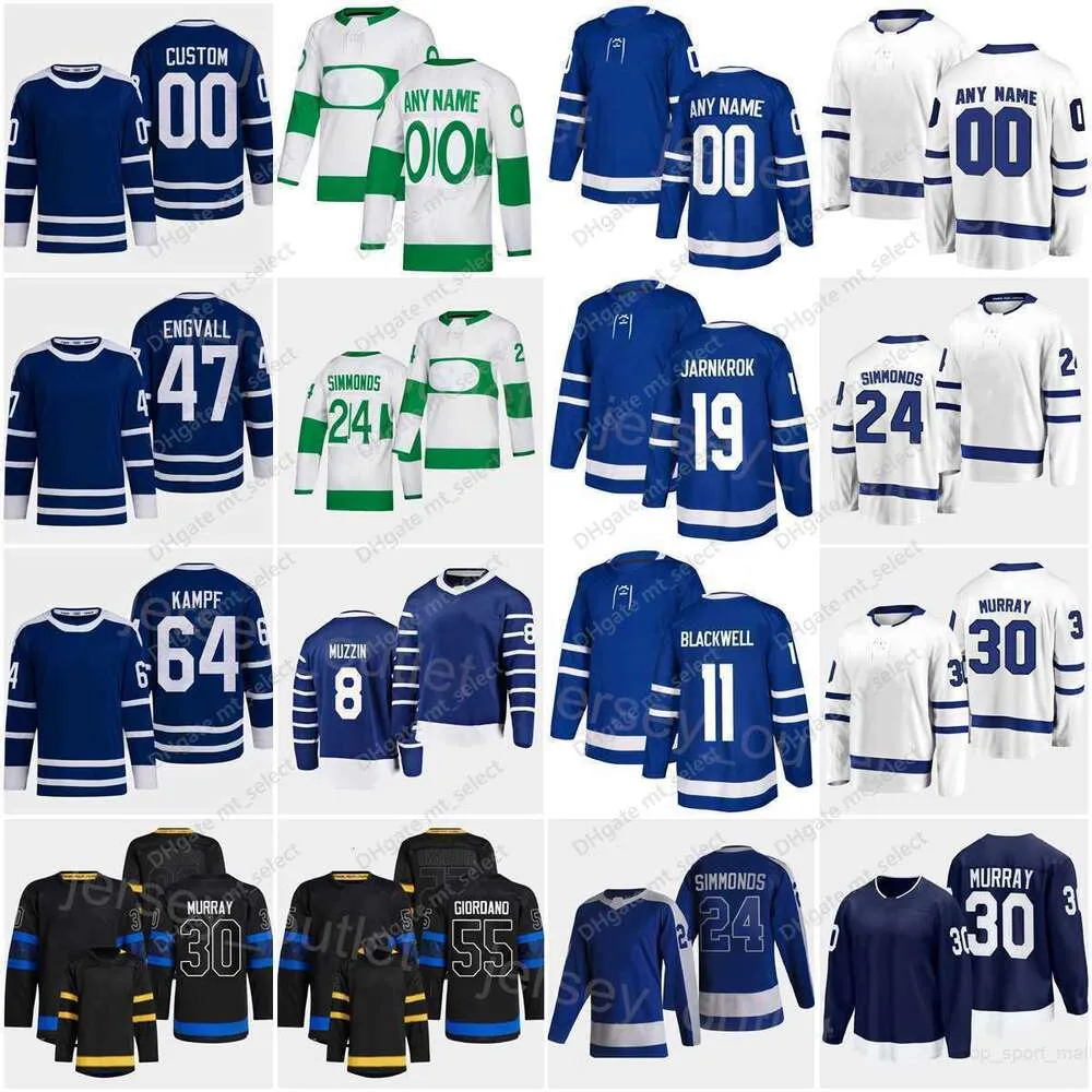 Man Woman Youth Reverse Retro Hockey 30 Matt Murray Jersey 11 Colin Blackwell 55 Mark Giordano 19 Calle Jarnkrok 22 Fraser Minten 64''nhl