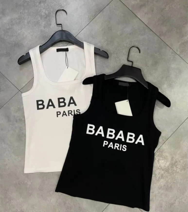 Sexy Designer Tanks Top voor Dames Vesten met Letters Zomer Mouwloze T-shirts Blouse Zwart Wit Multi Stijl Zeer kwaliteit