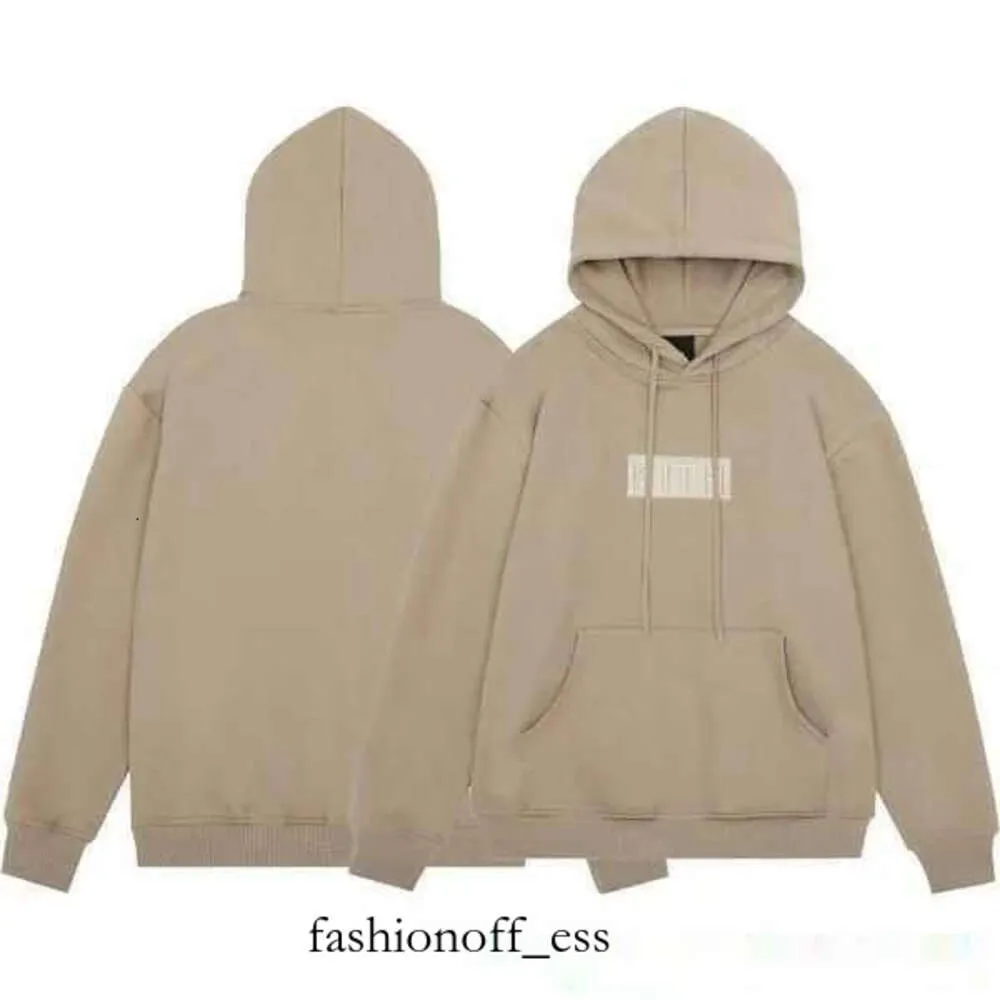 Kith Hoodie 2023 Дизайнерская коробка с вышивкой Большие пуловеры с принтом Godfather Флисовый свободный крой Мужская повседневная одежда высокого качества 5 K814 586