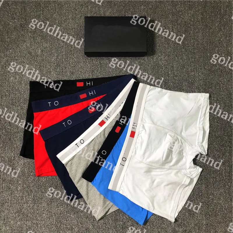 Carta Impressa Boxers Mens Cuecas Esportivas Novo Estilo Homens Cuecas Cuecas de Algodão Curto Boxer