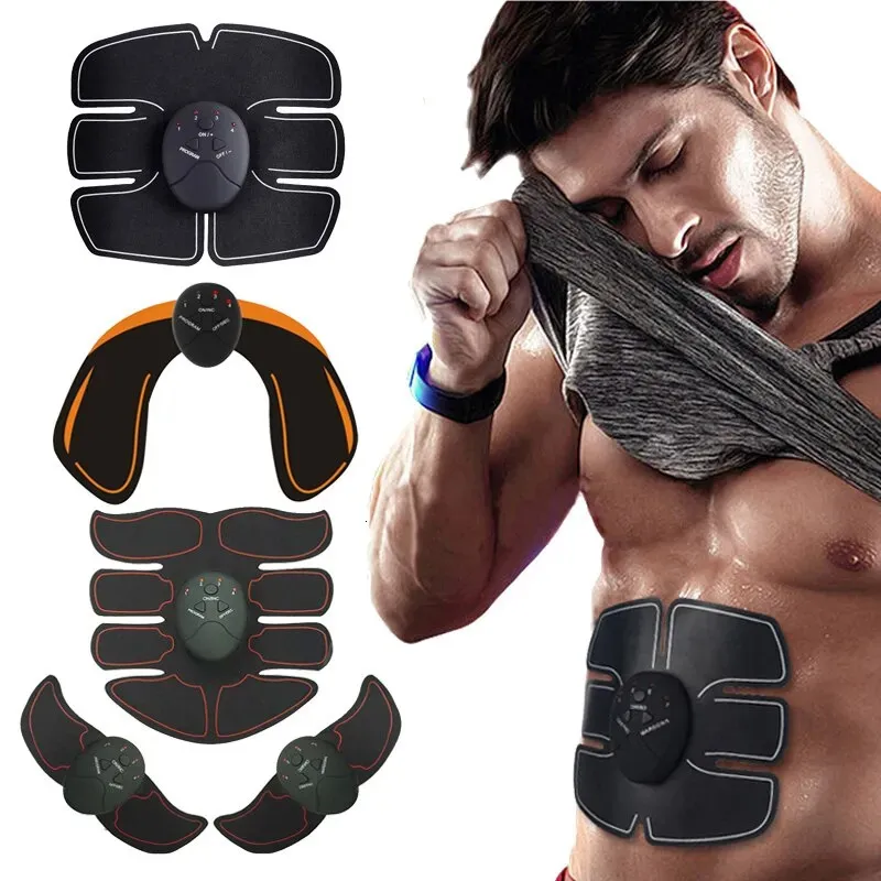 Slantbälte Intelligent EMS Trådlös muskelstimulering Massage Maskin Fitness Abdominal Training Electric Weight Loss Pad 231115