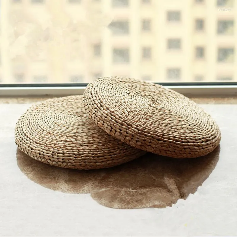 Pillow Tatami Straw Braid Piaochuang Meditation Mat Futon Yoga Thickening Grass Mats