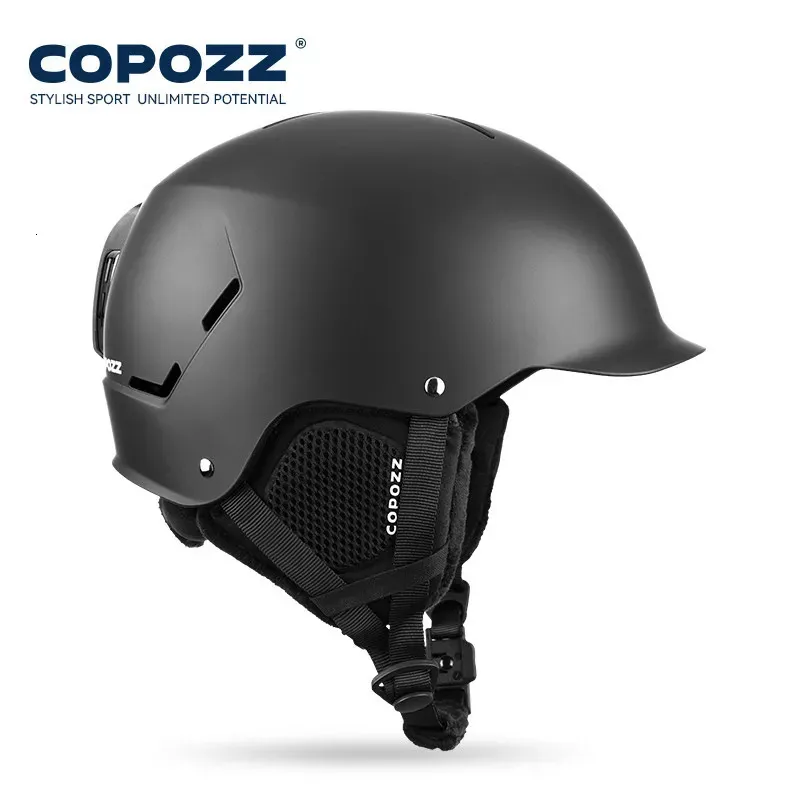 Skihelmen COPOZZ Upgrade Skihelm Heren Dames Winter Anti-impact Veiligheid Snowboardhelm Sneeuwmotorskiën Skateboardhelm 231116