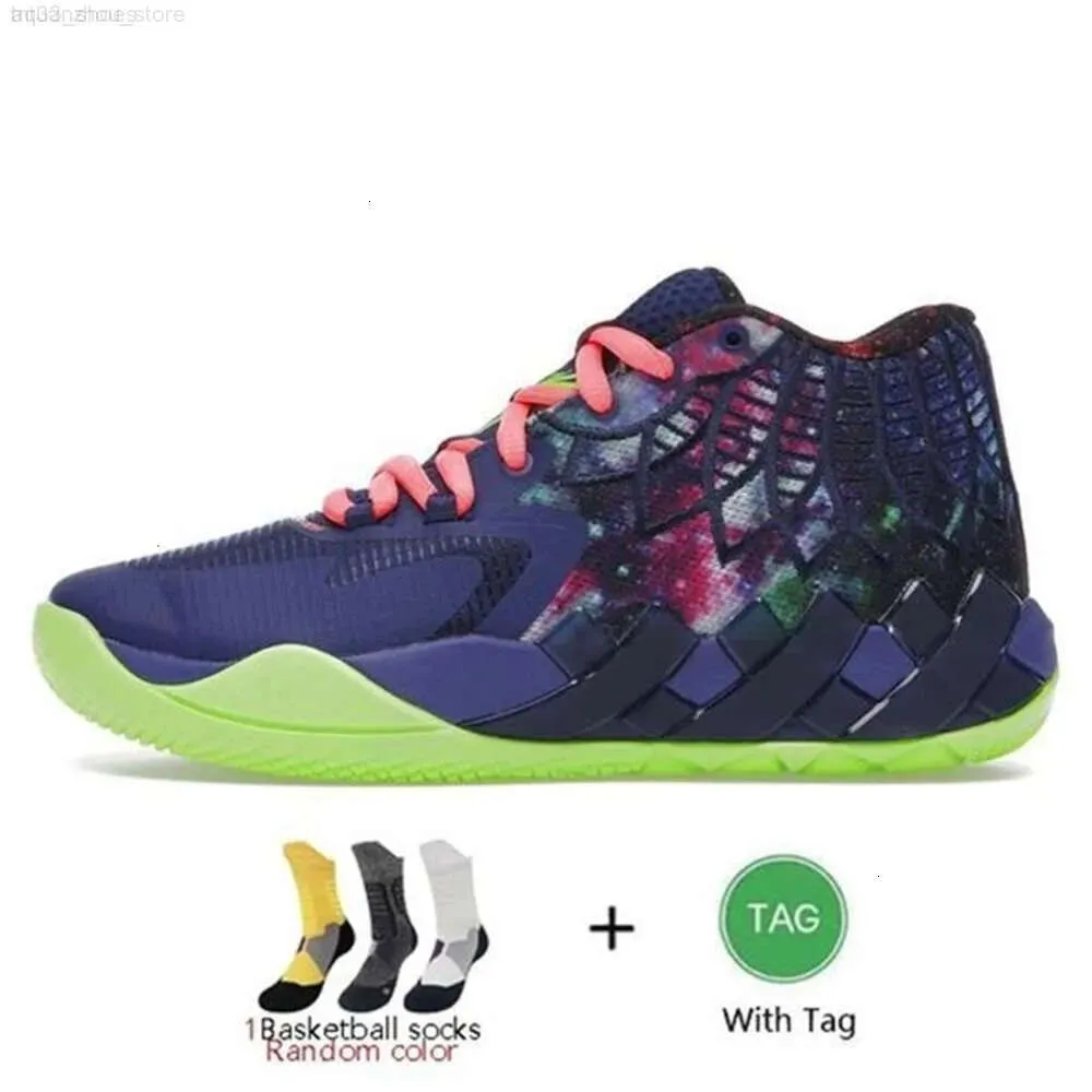 2023 Lamelo Ball MB.01 Lamelo Basketball Shoes Rick Morty Design For