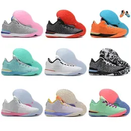 High Quality Basketball Shoes Lebrons 20 Low I Promise NXXT Gen FaZe Clan Black Red Men Sports Sneaker Size 40-46
