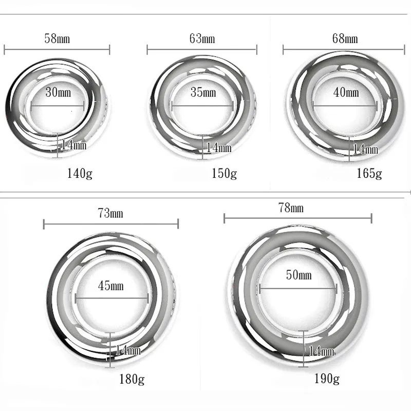 Vibrators Rvs Cockring Magnetisch Slot Penis Vertraging Ring Kuisheidsgordel Balzakstretcher Metalen speeltjes voor Mannen drop 231116