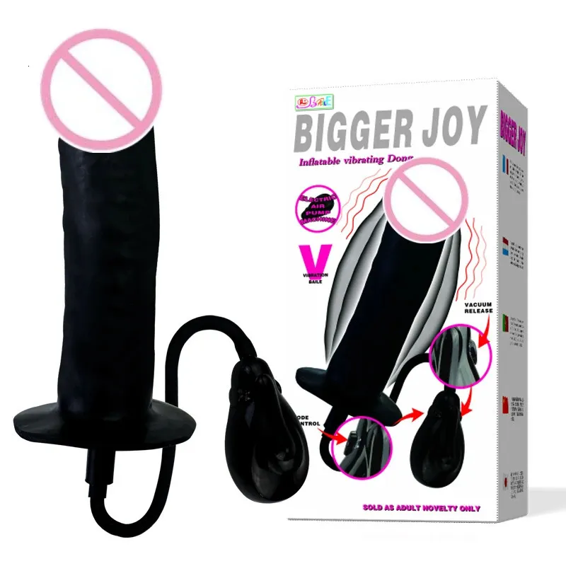Electric Auto Inflatable Silicone Dildo Vibrating Penis Dong Butt Plug Anal  Plug from Dhgate Dildos/Dongs
