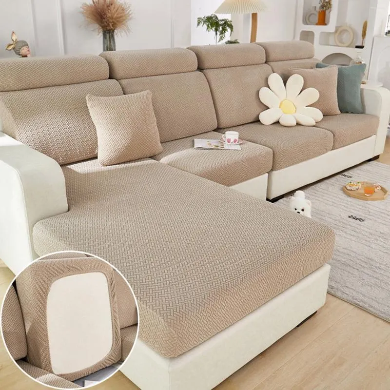 L Shaped Chaise Stretch Couch And Chair Covers For 3 Seat Sofa