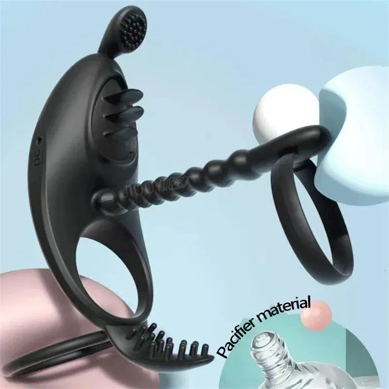 Vibrators Vibrating Penis Ring Couple Vibrator Clit... From Tubi07, $9.88 |  DHgate.Com