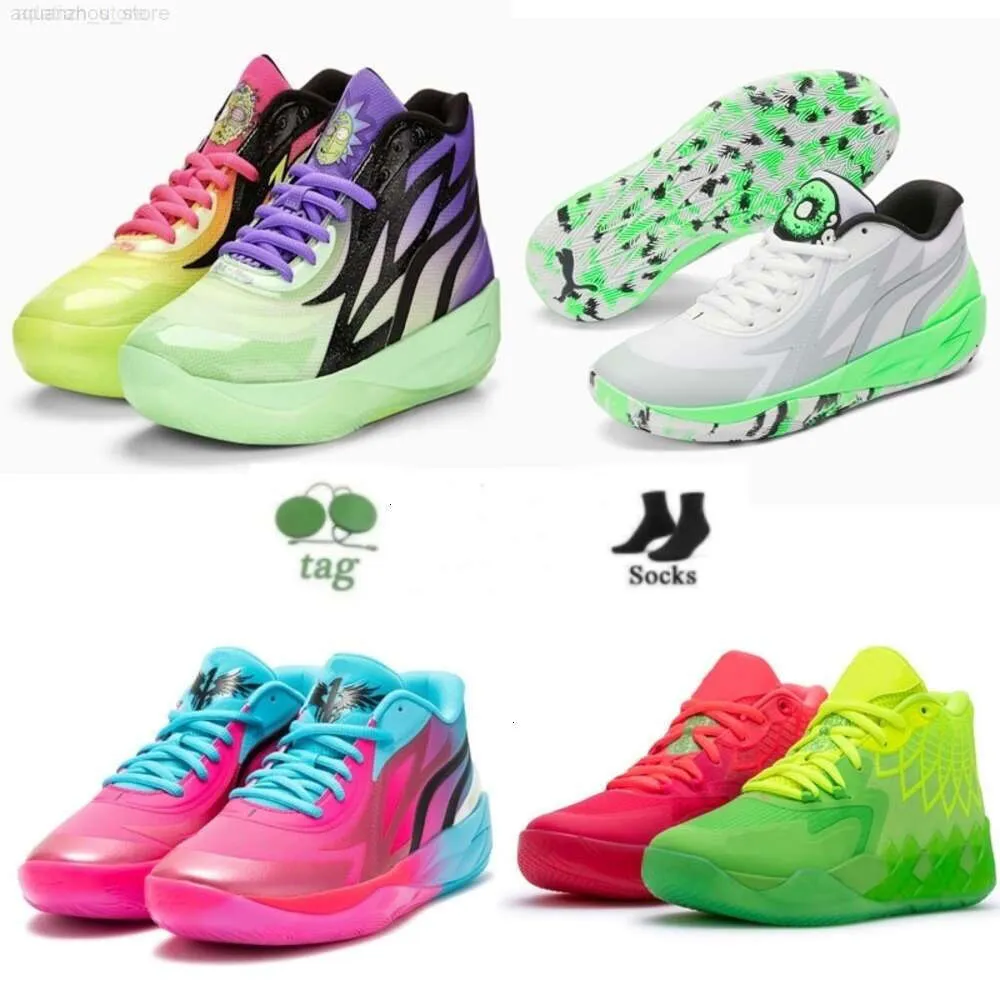 Kids Lamelo Ball MB01 MB02 MB03 RICK Morty Shoes School School School School Shoes For Sale