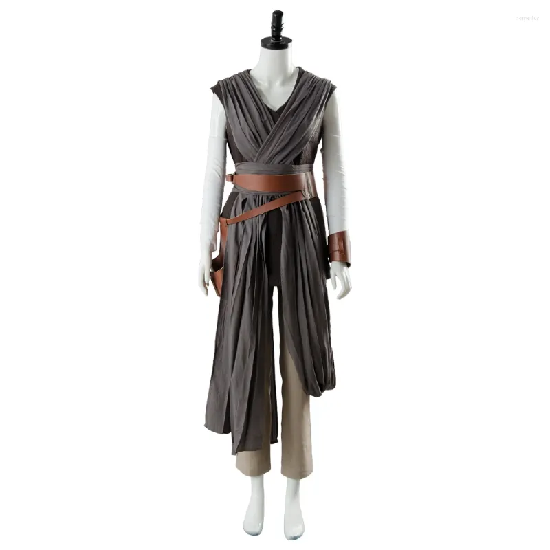 Anime Costumes Wars Cosplay Rey Costume Adult Women Outfit Suit Uniform Halloween Carnival