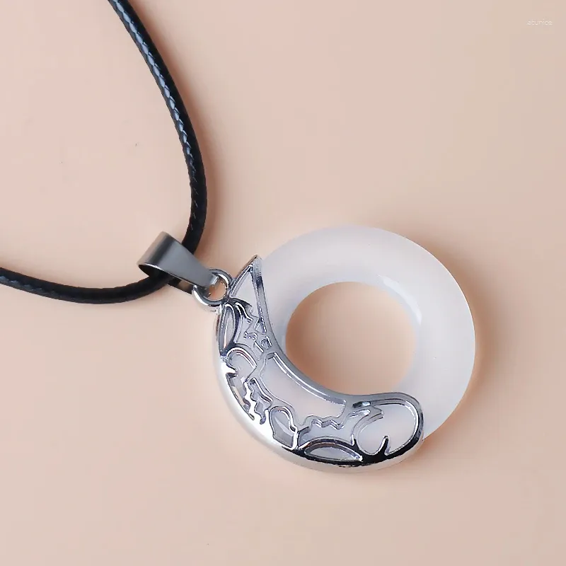 Pendentif Colliers Tian Guan Ci Fu Huacheng Collier Femme Ciel Officiels Bénédiction Homme Rond Cosplay Xielian Moonlight Bijoux