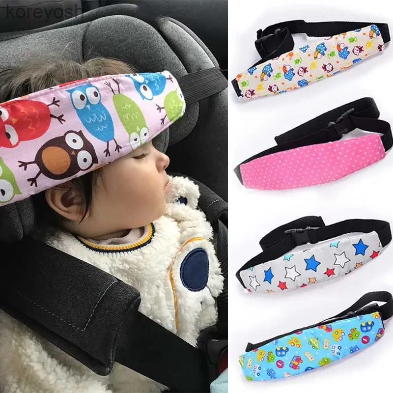 Oreillers Bébé siège auto soutien-tête enfants ceinture de fixation ceinture réglable bébé garçon fille parcs sommeil positionneur bébé sécurité oreillers L231116