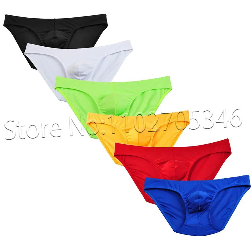 Slip completo da uomo in nylon elasticizzato intimo bodybuilding bikini rigonfiamento slip aderenti mutande gay