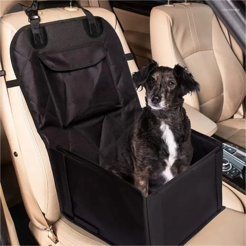 Housses de siège de voiture pour chien Accessoires pour animaux de compagnie Couverture antidérapante étanche pour banquette arrière