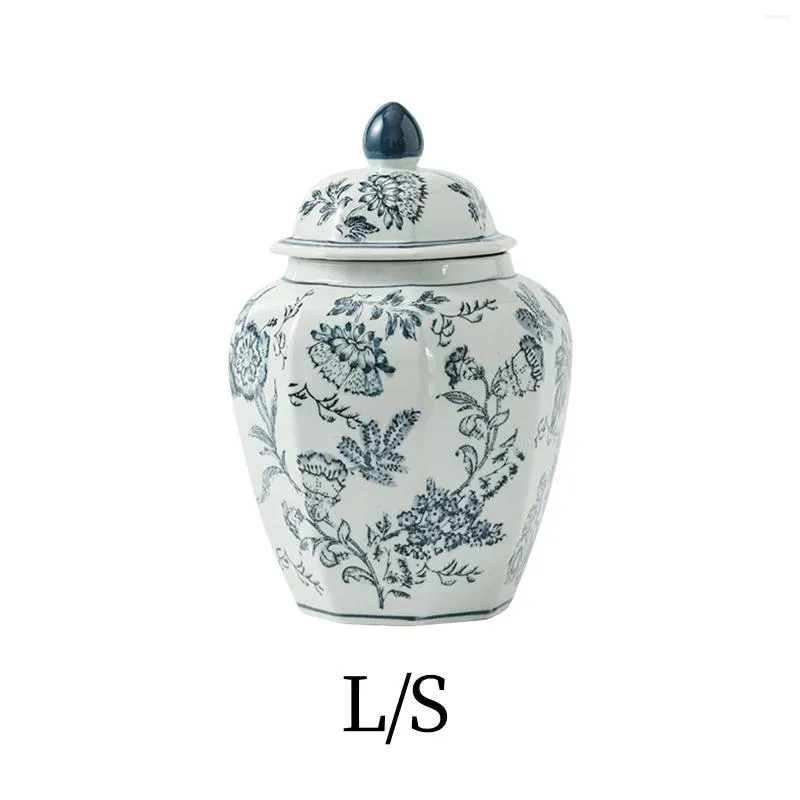 Vorratsflaschen, Keramik, Ingwerglas, traditioneller, exquisiter Zinntempel für Wohnzimmerdekoration