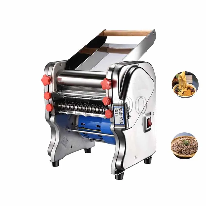 Electric Noodle Machine Kneading Machine Stainless Steel Household Dough Roller Tablet Press Cutting Machine