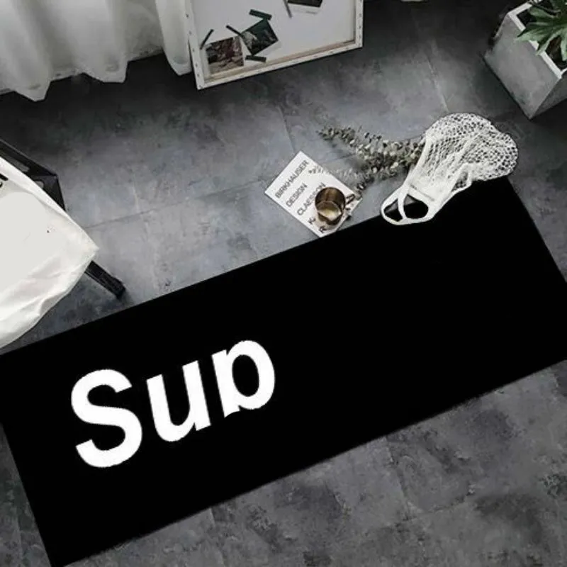 Fashionable Brand Sup Carpet Strip Shaped Mats Floating Window Bedroom Bedside Carpets Entrance Cloakroom Floor Mat rug CSD2311167