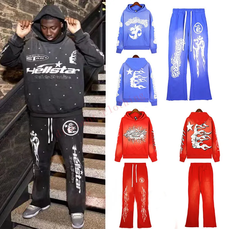 Hellstar - “SPORT HOODIE” - SIZE XL - (RED) | Clique Apparel