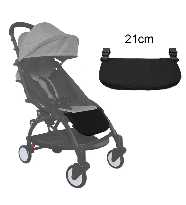 Barnvagnsdelar tillbehör 21 cm baby barnvagn tillbehör fotbräda för babyzenes yoyo yoya fot vila spädbarn vagnar fötterbord bygga i platt 230414