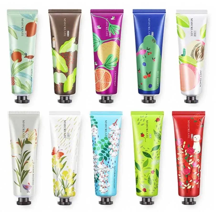 Hand Cream Mini Cute Hand Lotions Nourishing Anti-Aging Hand Feet Care Cream for Men Womem Whitening Moisturizing