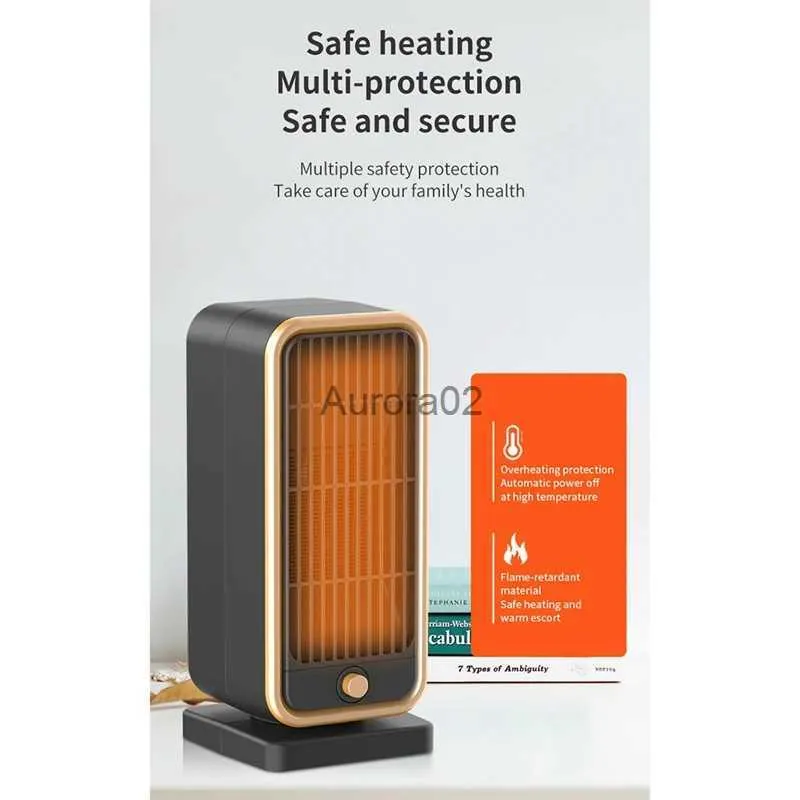 Space Heaters 220V Heater Vertical Household Electric Heater PTC Ceramic Heater Three Seconds Thermal Heaters Winter Warmers EU Plug YQ231116