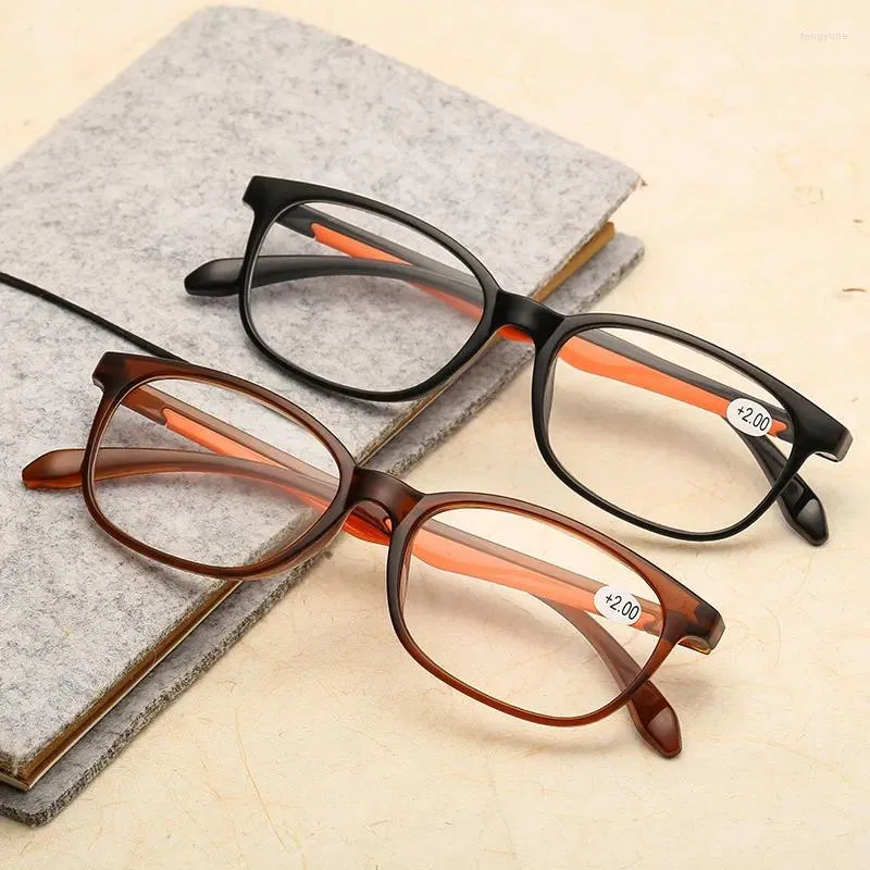 Sunglasses Ultralight Reading Glasses Women Men TR90 Flexible Clear Lens Presbyopic Eyeglasses 1.0 To 4.0 Elders Reader Eyewear