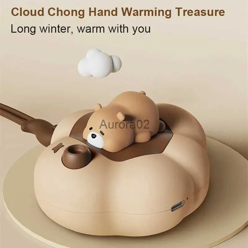 Space Heaters 2022 Mini Cute Hand Warmer Two Gear Adjustment Persistent Heating Winter Outdoor Portable Travel Hiking Reusable Electric Heater YQ231116