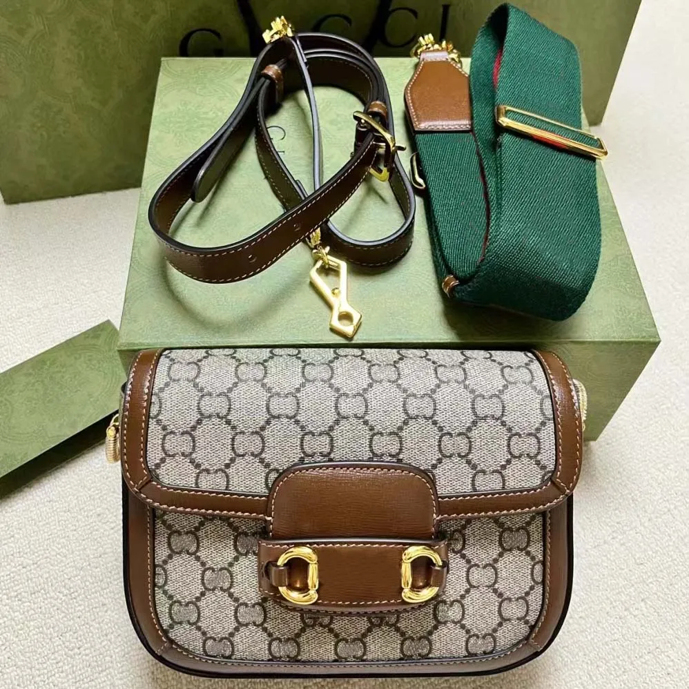 DHgate.com:2024Womens Horsebit 1955 Saddle Bag in Presbyopia DHgate.com:2024Womens Horsebit 1955 Saddle Bag in Presbyopia