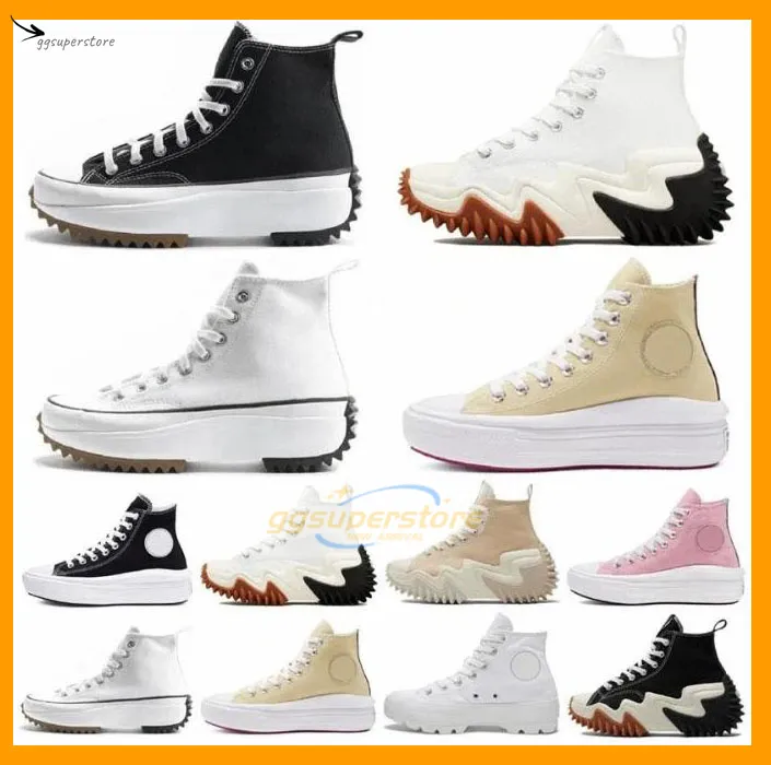 Classic Conversity Sneaker uomo donna scarpe Scarpe di tela Sneaker Scarpe con plateau con fondo spesso Designer Nero Bianco Scarpe Run Star Motion eur35-44 23