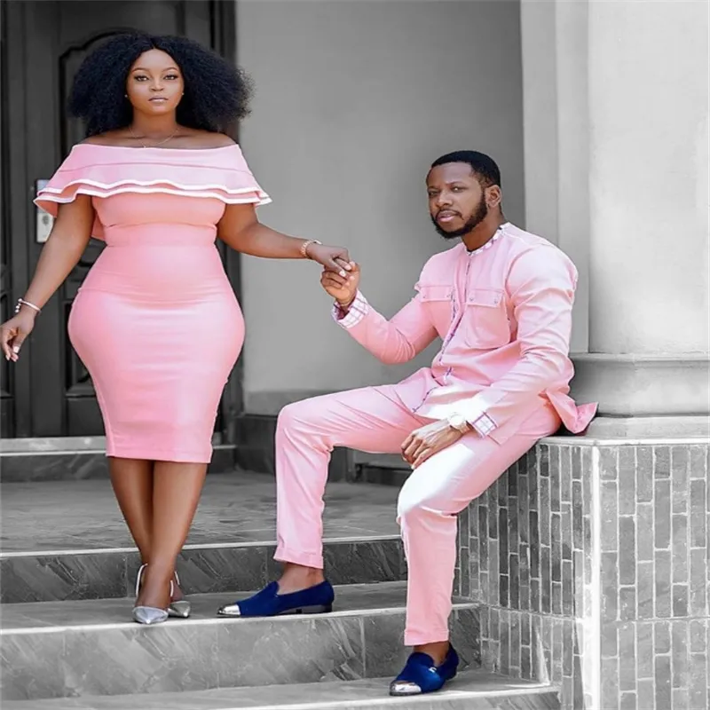 Off Shoulder Pink African Blush Occasion Dress For Black Women Perfect For Prom Cocktail Formal Parties In August 2024 Reception Second Party Wear From Startdress 82.31 DHgate.Com