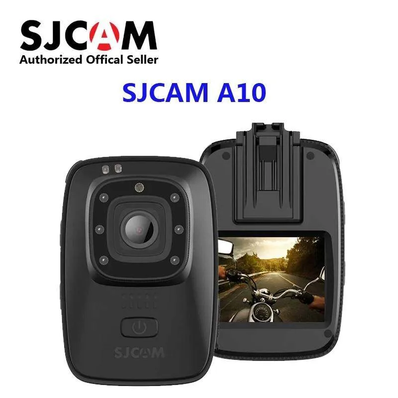SJCAMボディカメラA10 wifiジャイロ安定化赤外線セキュリティナイトビジョンIP65防水DVRカムスポーツビデオアクションカメラ