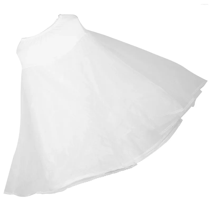 Kvinnors shapers bröllop underskjol kjolar spetsar petticoat tyg brud crinoline petticoats brud