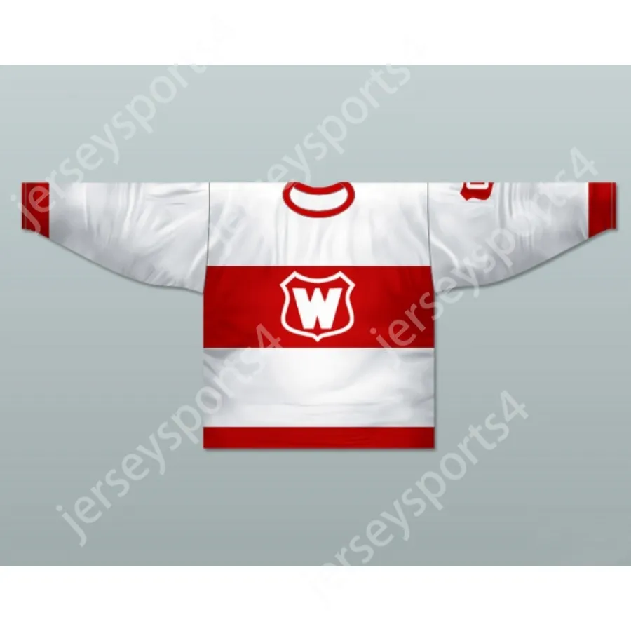 Custom Red Montreal Wanderers 1913-17 Jersey New Top Sched S-M-L-XL-XXL-3XL-4XL-5XL-6XL