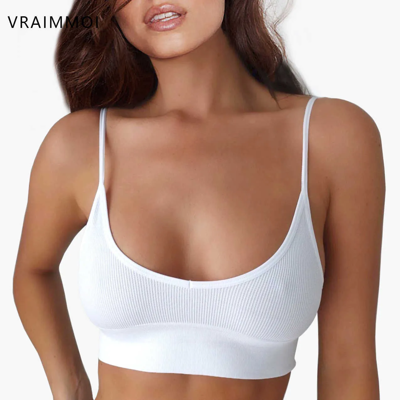 BRAS Dikişsiz bel sütyen brassiere rahat üst kadın telsiz iç çamaşırı astarsız iç çamaşırı seksi sırtsız bralette p230417