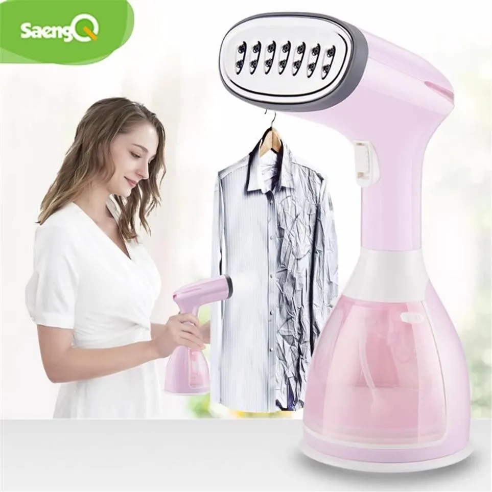 Laundry Appliances SaengQ Handheld Garment Steamer 1500W Household Fabric Steam Iron 280ml Mini Portable Vertical Fast-Heat For Cl180c