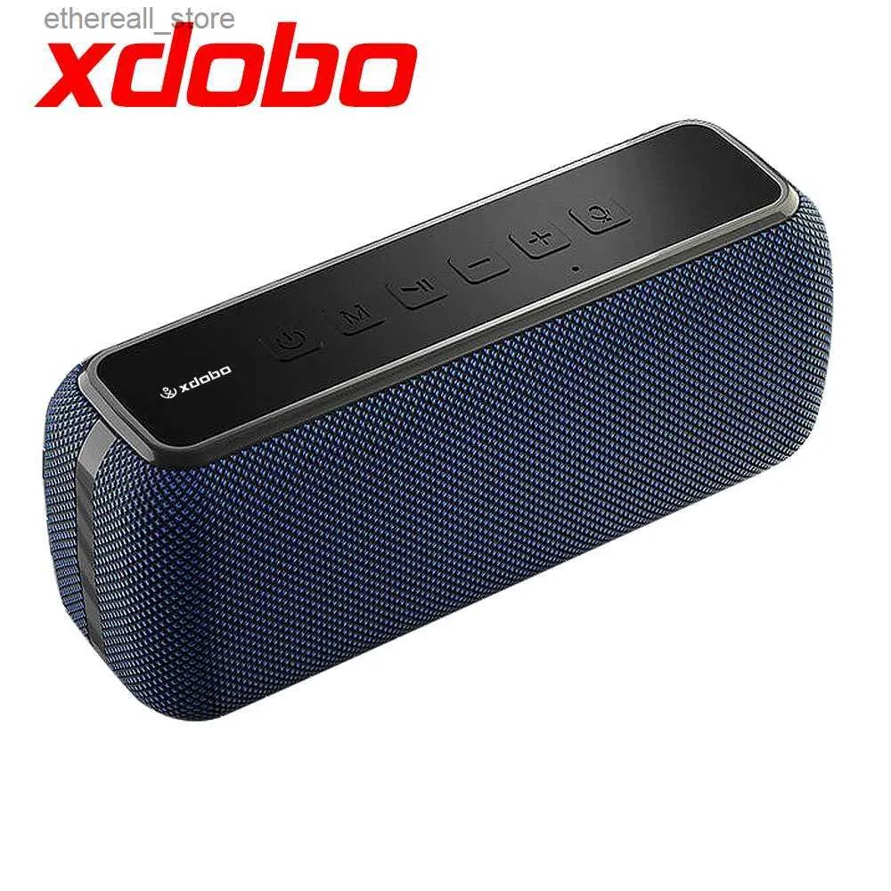 携帯電話スピーカーXDOBO X8 II 60WポータブルBluetooth互換スピーカーサブウーファーBT5.0サウンドボックスワイヤレス防水TWSブームボックスオーディオプレーヤーQ231117