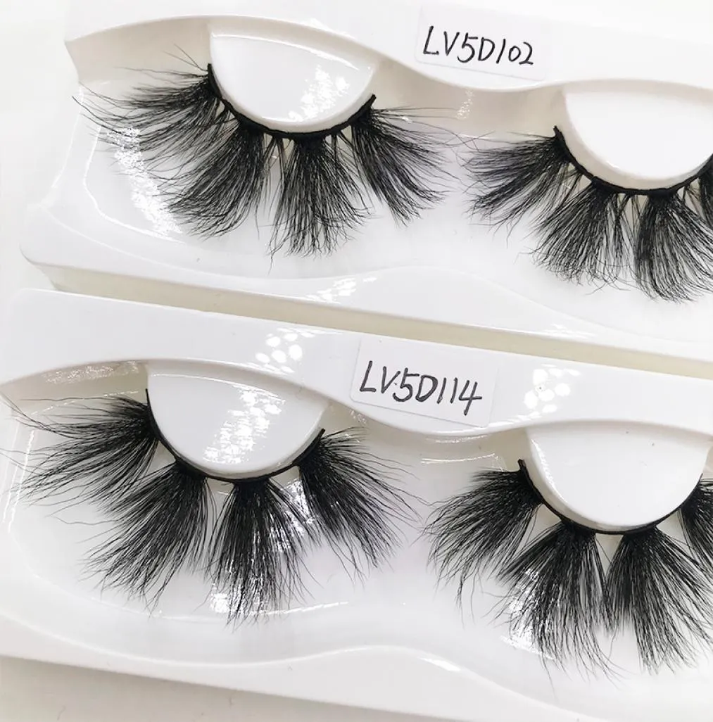 Whole 5D False Eyelashes Full Strip 30mm Lashes Dramatic Long Fluffy Faux Mink Eyelashes Beauty Lashes5839038