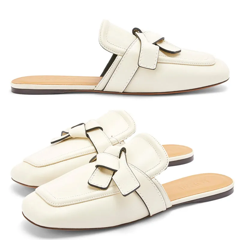 Mules En Cuir Clair EL NATURALISTA Frog Shock Taille 40 - Marron - Occasion Bon État