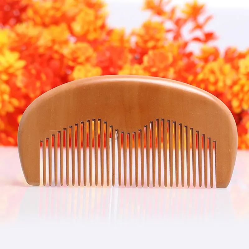 Custom Engraved Natural Wood Wooden Comb Price With Your Logo Perfect