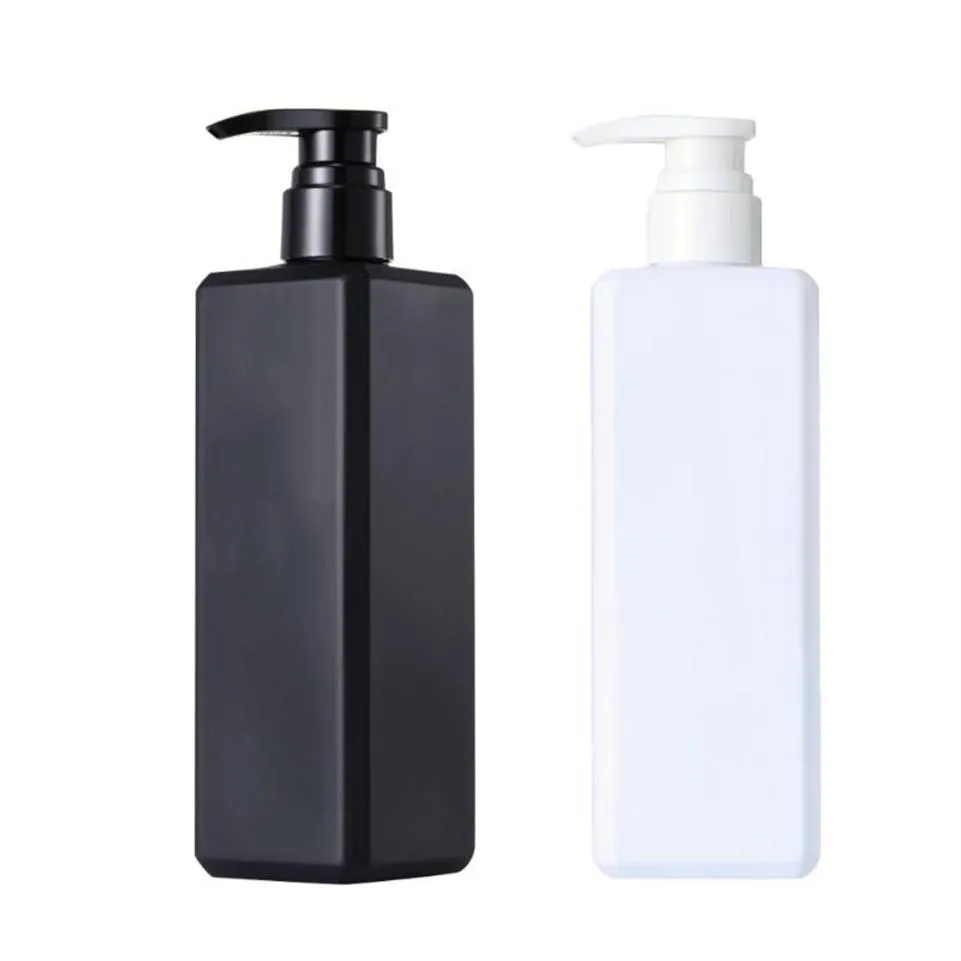 Bouteille de savon liquide, bouteille de shampoing, pompe à Lotion, porte-Gel douche, récipient vide, distributeur de savon liquide de 500ml, noir 310W, 1 pièce