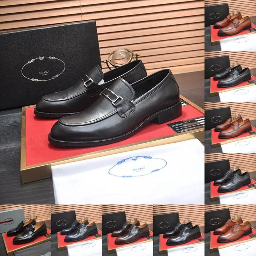 18MODELLO Oxford formale scarpe eleganti di lusso per uomo Bianco Nero Vera pelle verniciata di mucca Business Lace-up Wingtip Toe Brogue Scarpe da sposa firmate da uomo